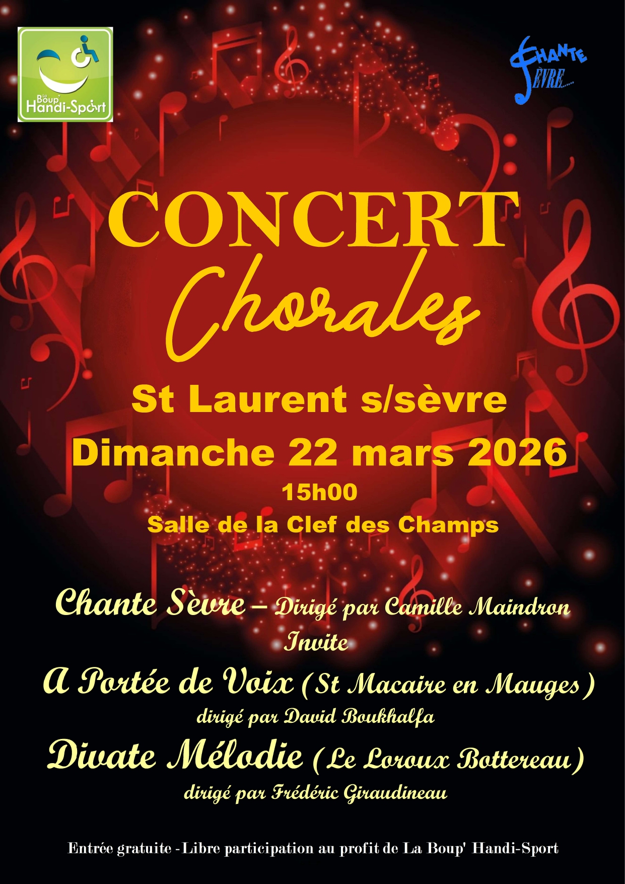 En savoir plus sur Concert chorales