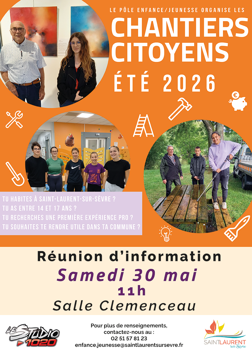 En savoir plus sur Samedi 30 mai réunion d’information : Chantiers citoyens