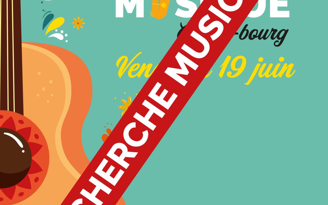 La commune recherche des musiciens pour la fête de la musique 2026 !
