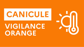 Message d’alerte sur la mise en vigilance de niveau orange pour la canicule